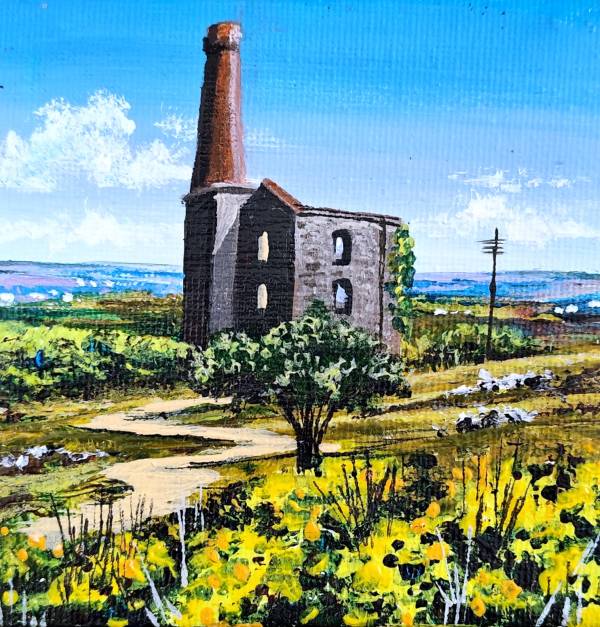 - Acrylic on Canvas, Painting by Liz Newbery, measuring 10 x 10 cm (H x W) £48